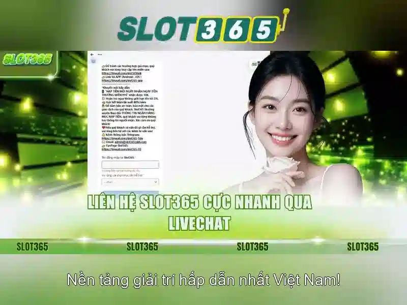 Danh sách trò chơi slot tại Slot365